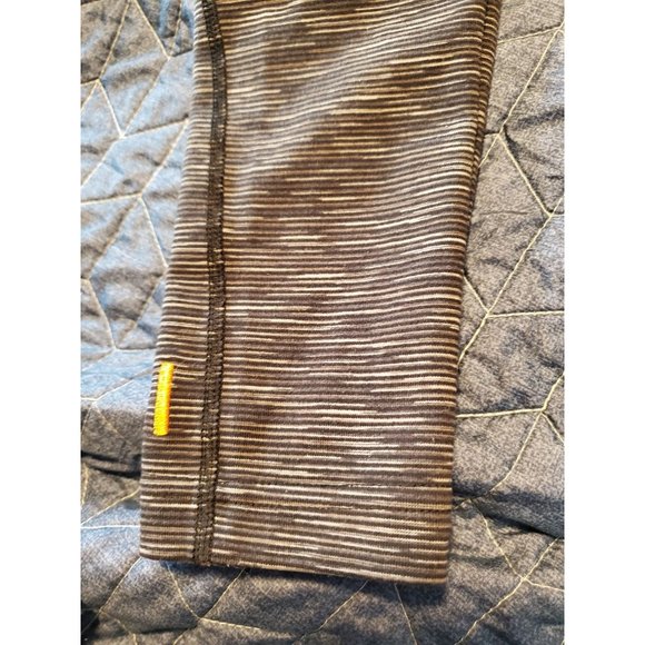 Lucy Powermax Size XS Hatha Collection Leggings Grey Marl Yoga Gym Ankle Length - Picture 4 of 11